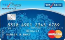 YES Prosperity Reward Plus Credit Card