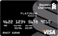 Standard Chartered Platinum Rewards credit card